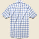 Cloud Blend Shirt - Blue Riptide - Faherty - STAG Provisions - Tops - S/S Woven - Plaid