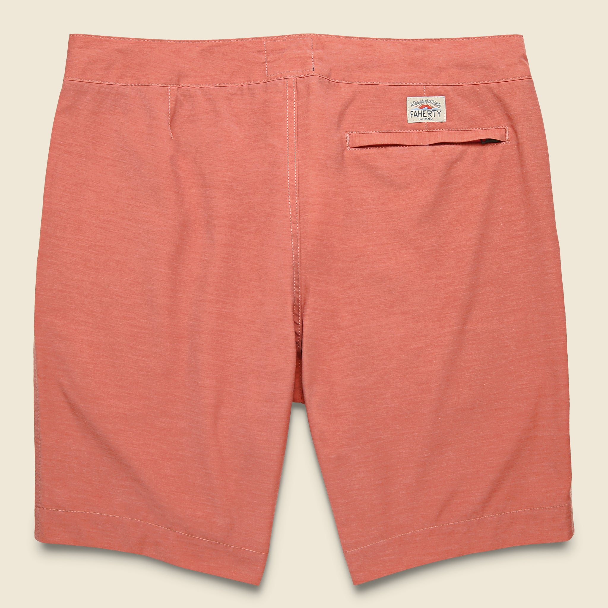All Day Short - Venice Red - Faherty - STAG Provisions - Shorts - Solid