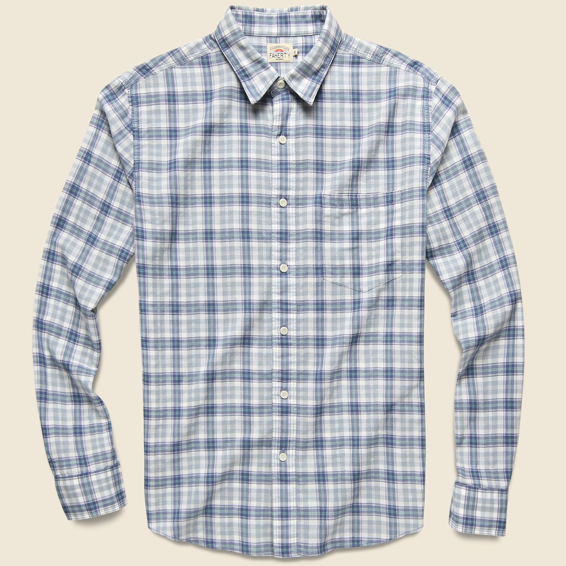 Everyday Shirt - Acadia Plaid - Faherty - STAG Provisions - Tops - L/S Woven - Plaid