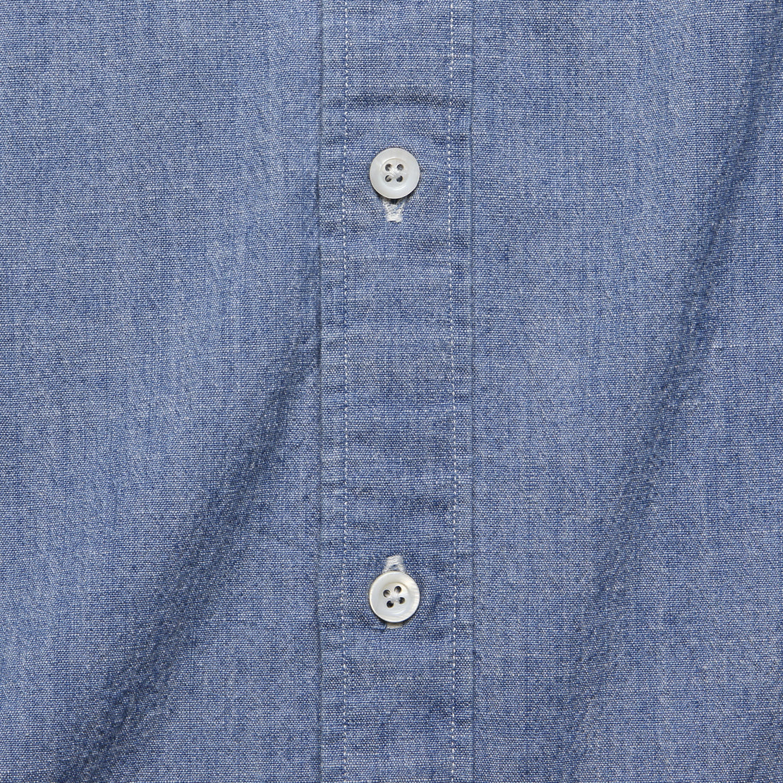 Collins Workshirt - Light Wash Indigo - Faherty - STAG Provisions - Tops - L/S Woven - Solid