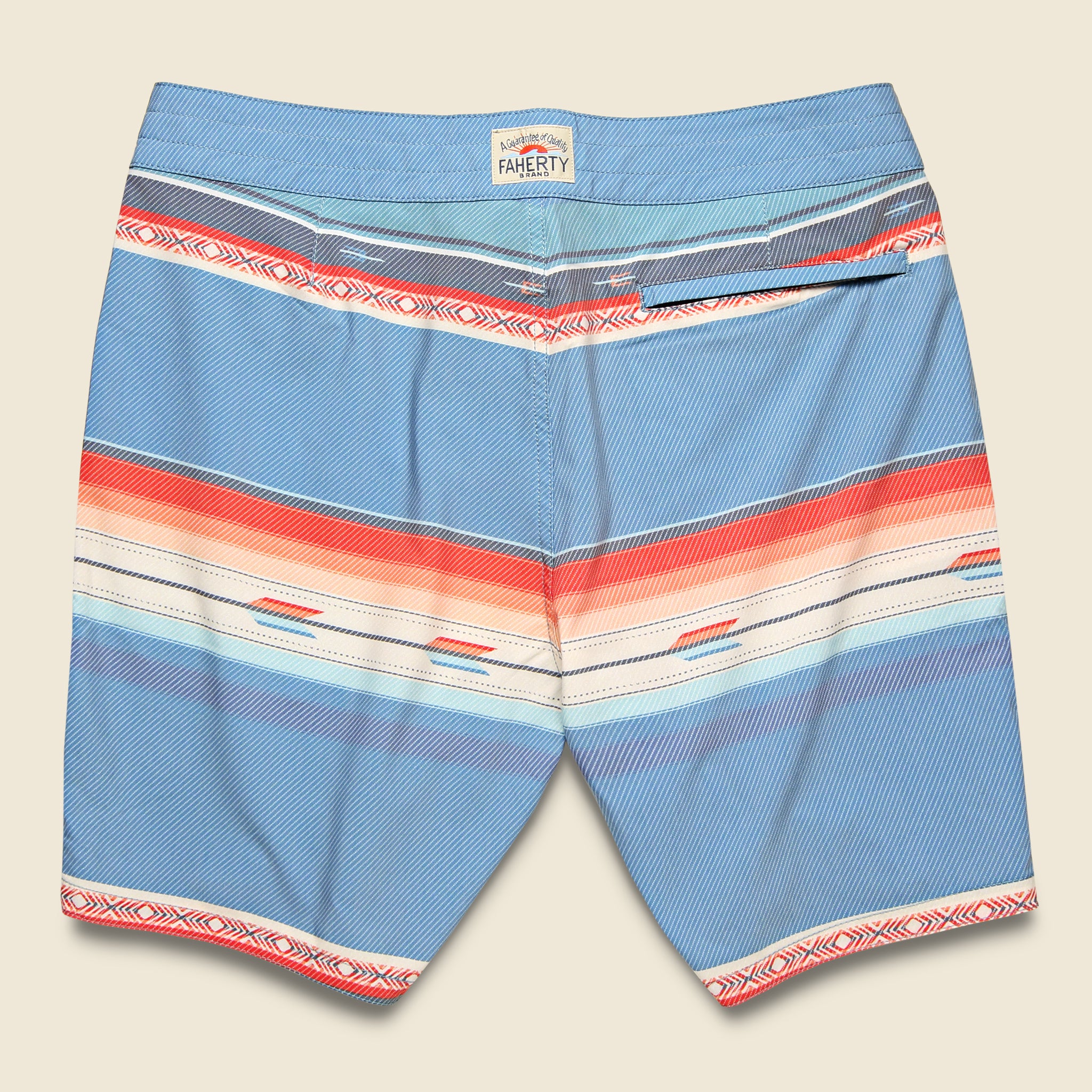 Classic 7" Boardshort - Sunset Arrow Redux - Faherty - STAG Provisions - Shorts - Swim