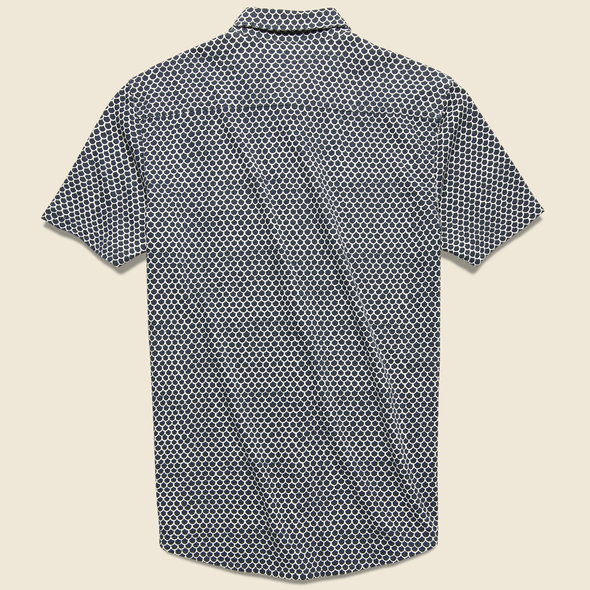 Knit Coast Shirt - Fishscale Batik - Faherty - STAG Provisions - Tops - S/S Knit