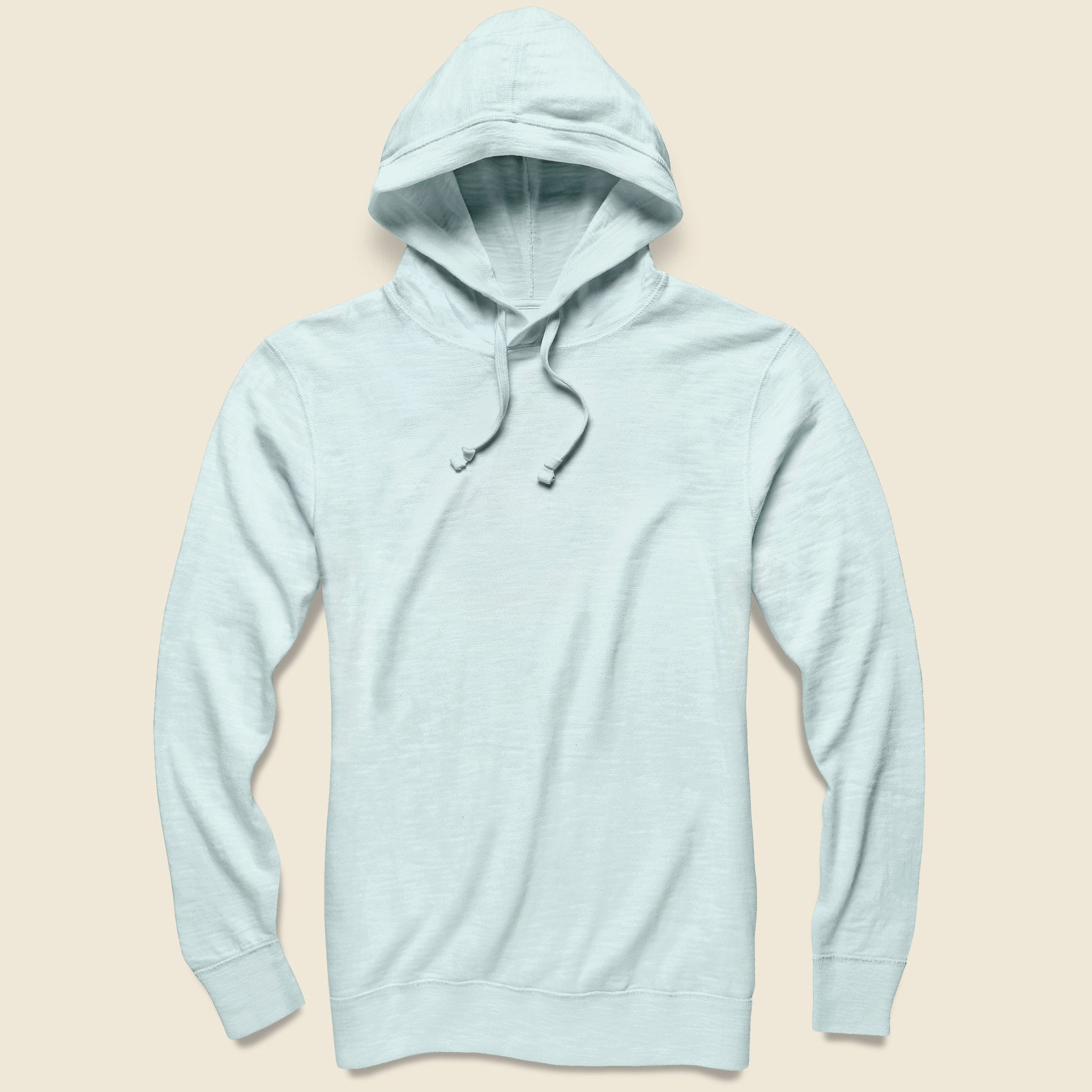 Slub Cotton Hoodie - Glacier Blue - Faherty - STAG Provisions - Tops - L/S Knit