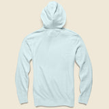 Slub Cotton Hoodie - Glacier Blue - Faherty - STAG Provisions - Tops - L/S Knit