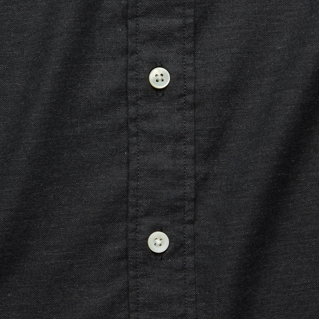 Stretch Oxford Shirt - Black - Faherty - STAG Provisions - Tops - S/S Woven - Solid