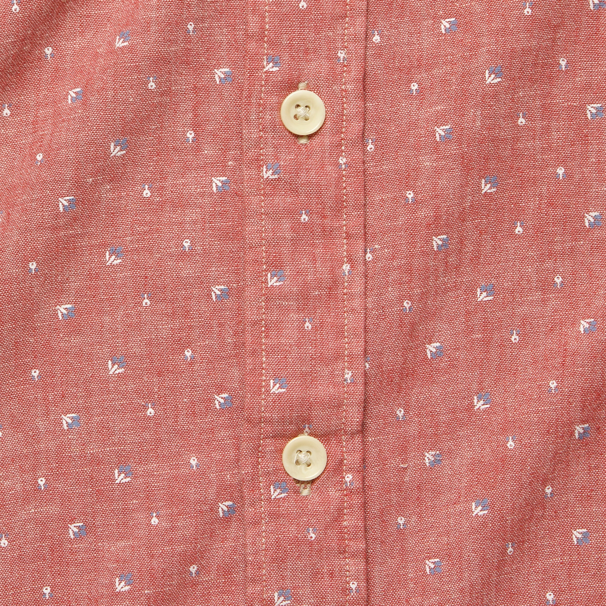 
                          Island Workshirt - Red Native Micro - Faherty - STAG Provisions - Tops - S/S Woven - Other Pattern
                        