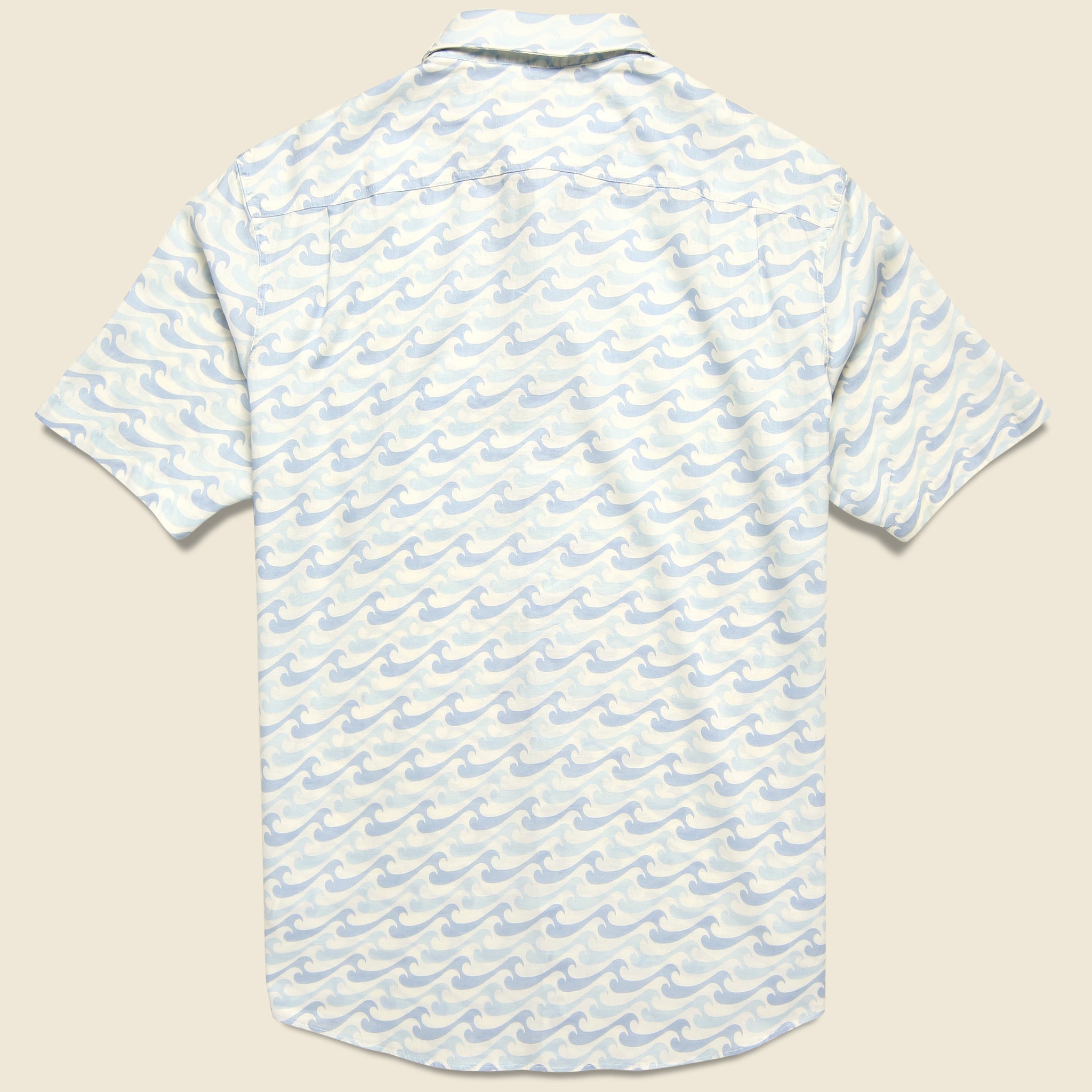 
                          Playa Shirt - Ivory Endless Peaks - Faherty - STAG Provisions - Tops - S/S Woven - Other Pattern
                        