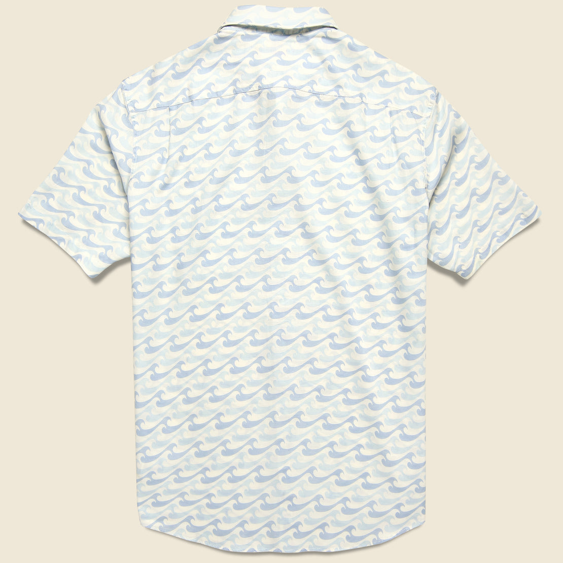 Playa Shirt - Ivory Endless Peaks - Faherty - STAG Provisions - Tops - S/S Woven - Other Pattern