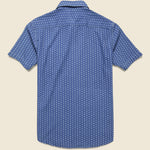 Playa Shirt - Eco Indigo Geo - Faherty - STAG Provisions - Tops - S/S Woven - Other Pattern