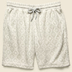 Cabana Sweatshort - Stone Towel Terry - Faherty - STAG Provisions - Shorts - Lounge