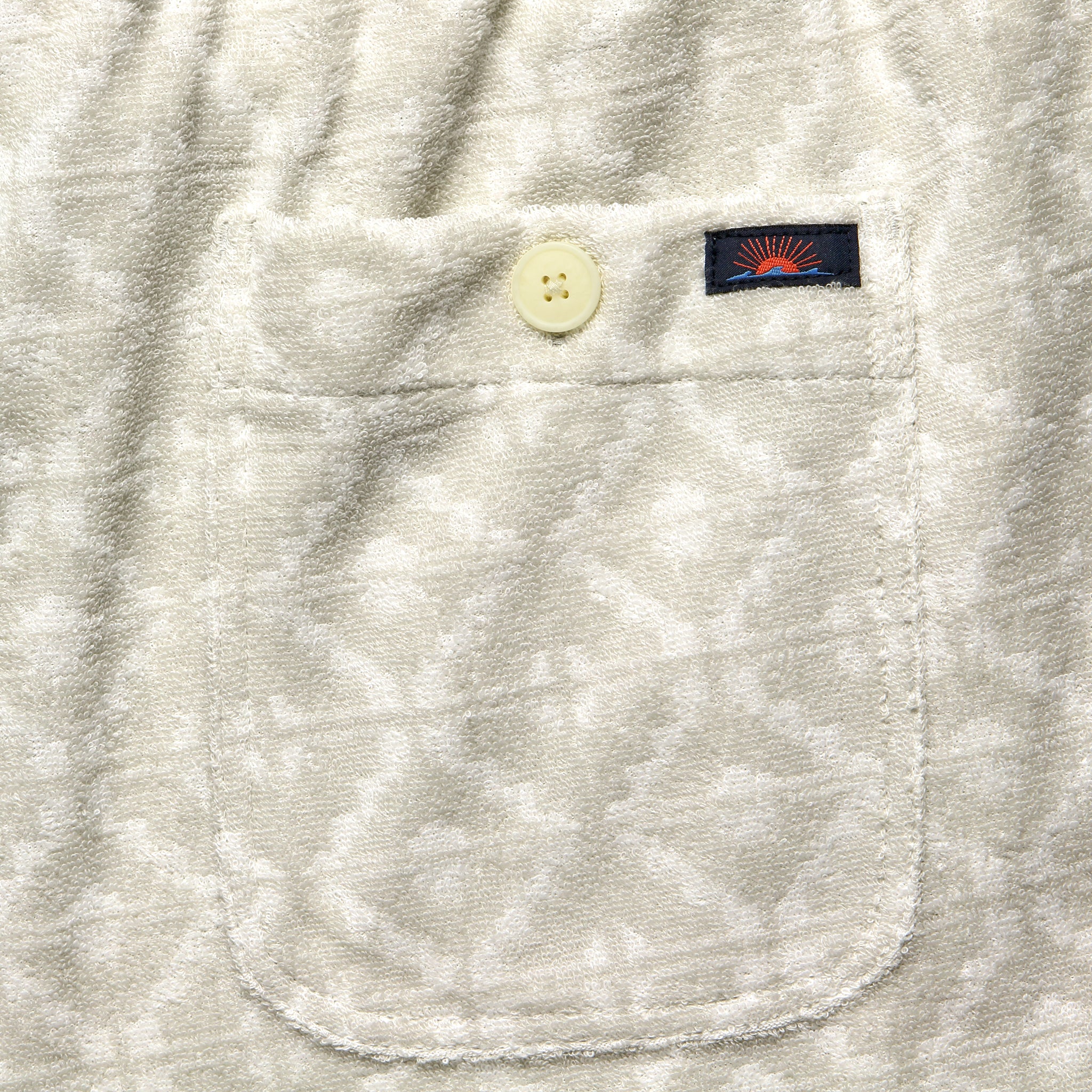 Cabana Sweatshort - Stone Towel Terry - Faherty - STAG Provisions - Shorts - Lounge