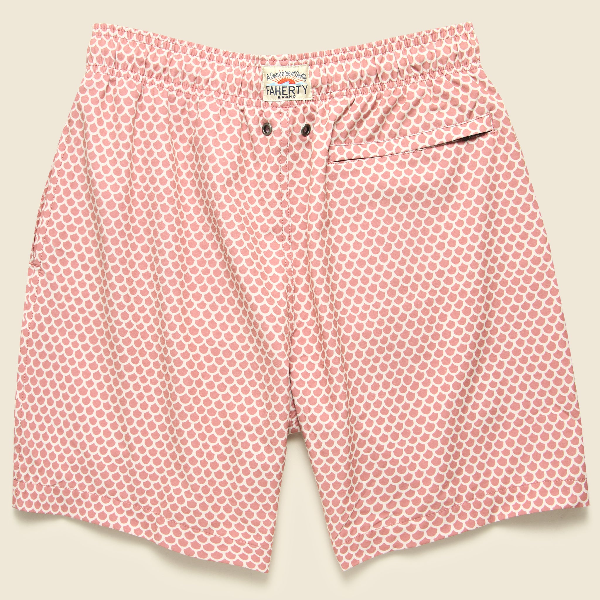 
                          Beacon Trunk - Rose Fish Scale - Faherty - STAG Provisions - Shorts - Swim
                        