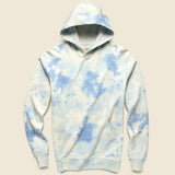 Tie-Dye Hoodie - Pacific Mist - Faherty - STAG Provisions - Tops - Fleece / Sweatshirt