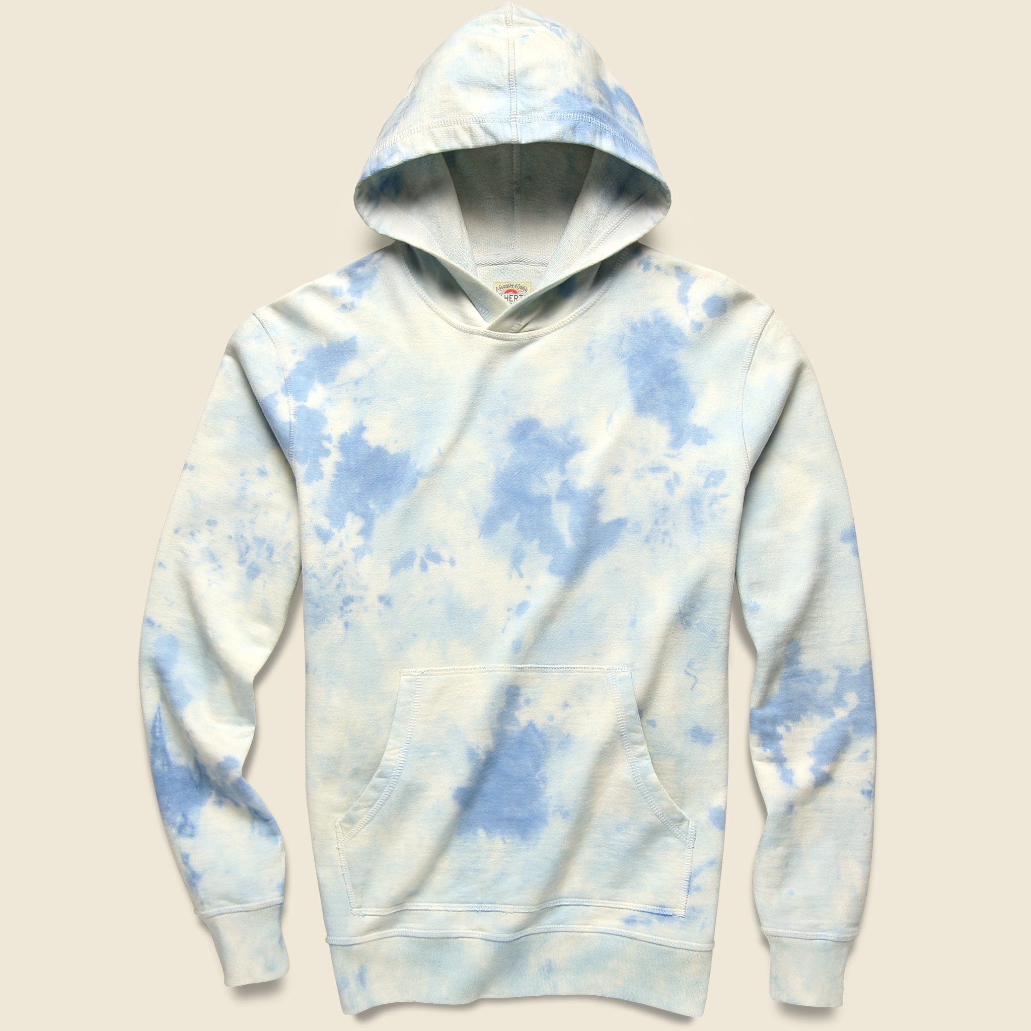 Tie-Dye Hoodie - Pacific Mist - Faherty - STAG Provisions - Tops - Fleece / Sweatshirt