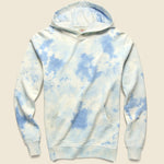 Tie-Dye Hoodie - Pacific Mist - Faherty - STAG Provisions - Tops - Fleece / Sweatshirt
