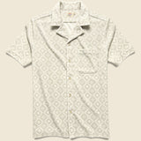 Cabana Shirt - Stone Towel Terry - Faherty - STAG Provisions - Tops - S/S Knit