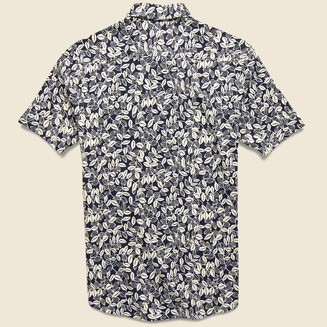 Knit Seasons Shirt - Navy Avallinas Print - Faherty - STAG Provisions - Tops - S/S Woven - Floral