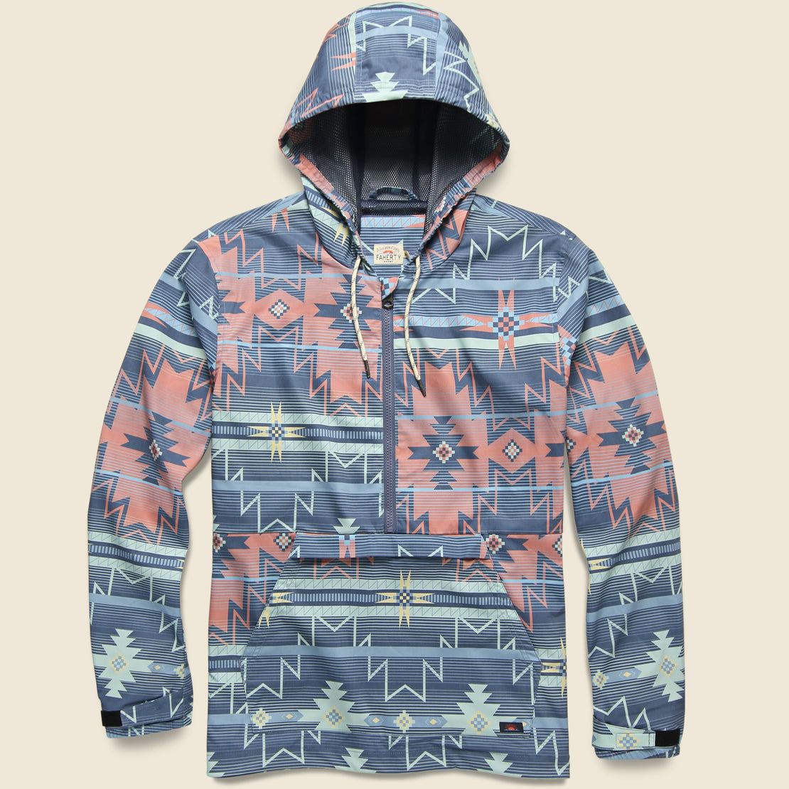 Red Rocks Anorak - Pacific Morning Star - Faherty - STAG Provisions - Outerwear - Coat / Jacket
