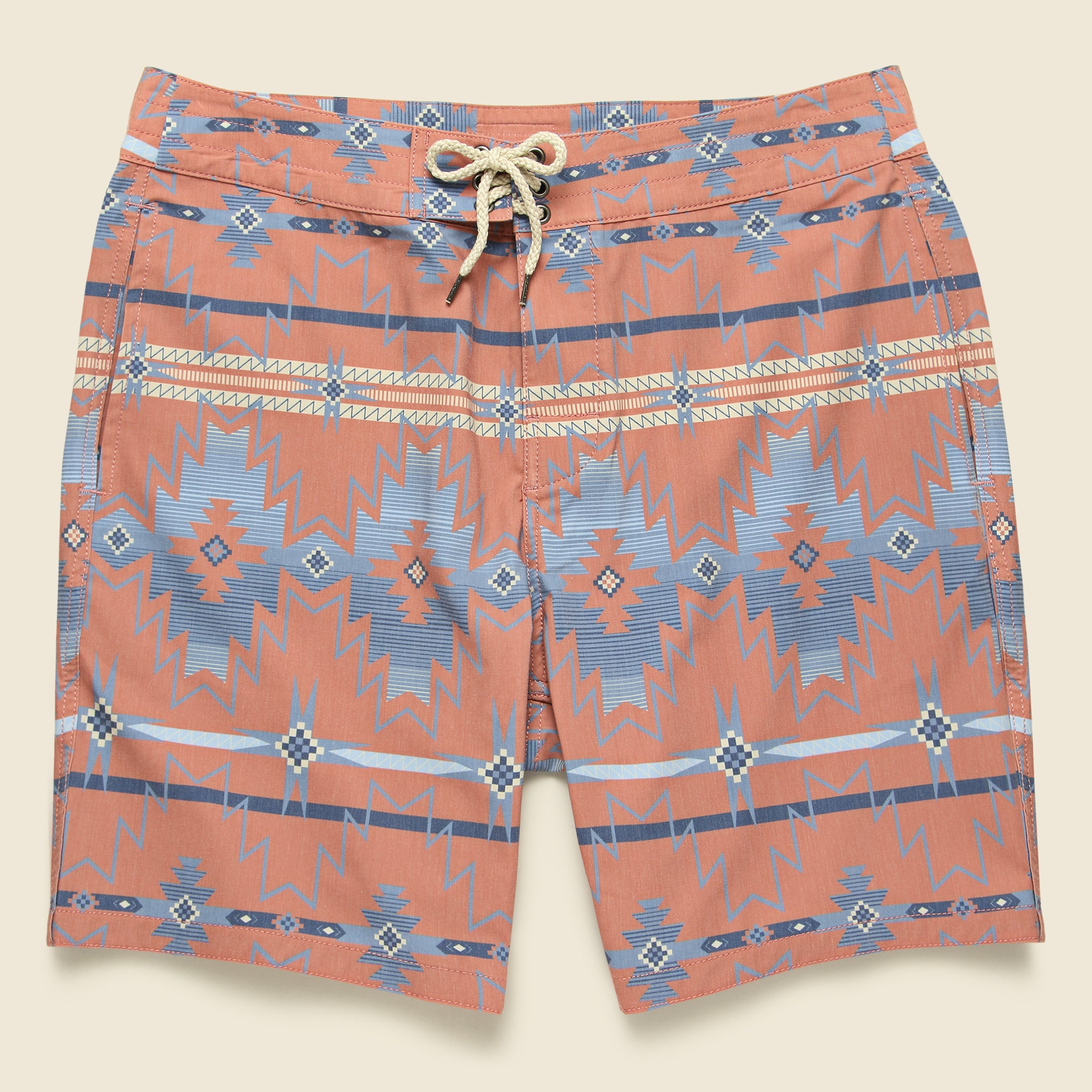 Classic 7-inch Boardshort - Rose Morning Star - Faherty - STAG Provisions - Shorts - Swim