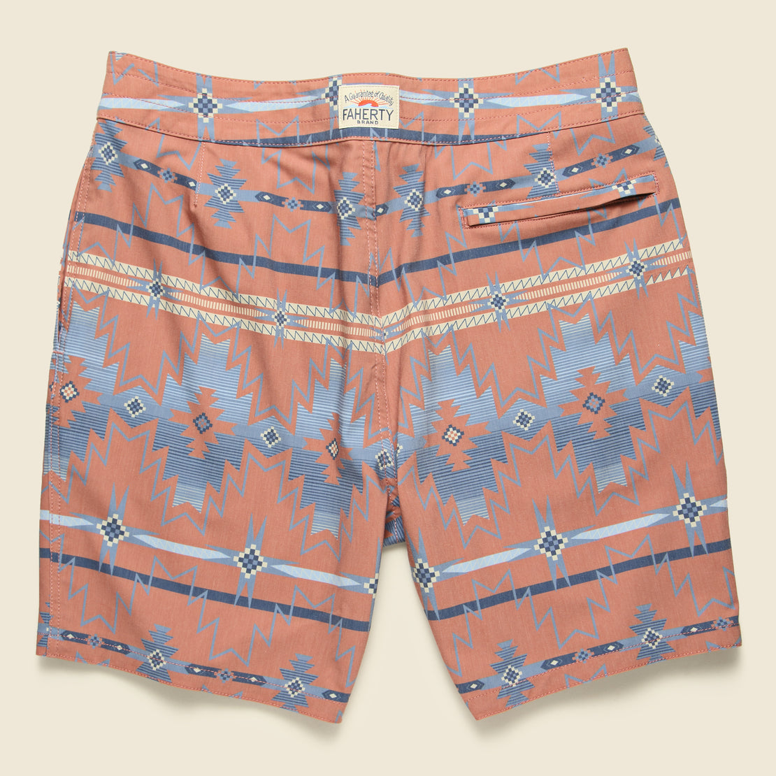 Classic 7-inch Boardshort - Rose Morning Star - Faherty - STAG Provisions - Shorts - Swim