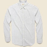 Stretch Oxford Shirt - Classic Stripe - Faherty - STAG Provisions - Tops - L/S Woven - Stripe