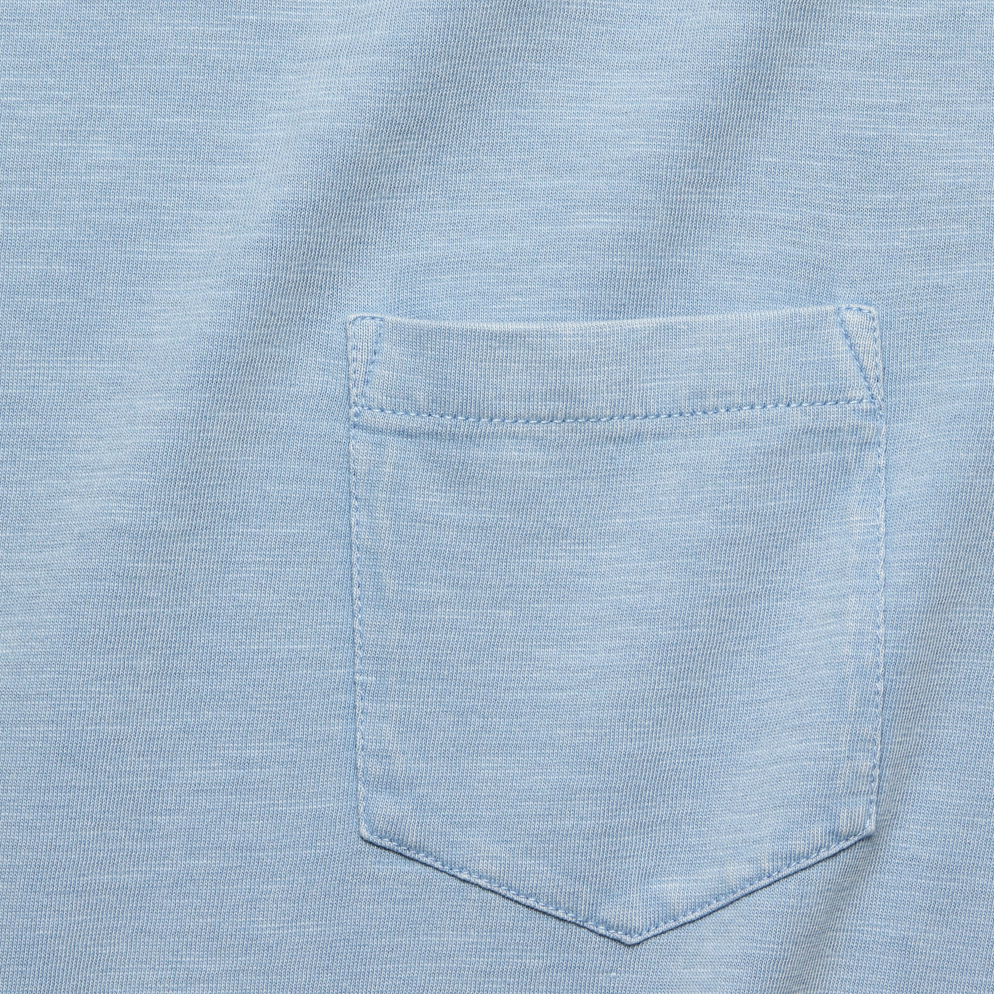 
                          Garment Dyed Pocket Tee - Dusk Blue - Faherty - STAG Provisions - Tops - S/S Tee
                        