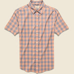 Movement Shirt - Coral Dusk Check - Faherty - STAG Provisions - Tops - S/S Woven - Plaid