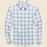 The Chill Doublecloth Shirt - Beach House Plaid - Faherty - STAG Provisions - Tops - L/S Woven - Plaid
