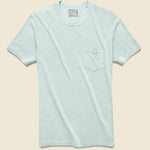 Garment Dyed Pocket Tee - Glacier Blue - Faherty - STAG Provisions - Tops - S/S Tee