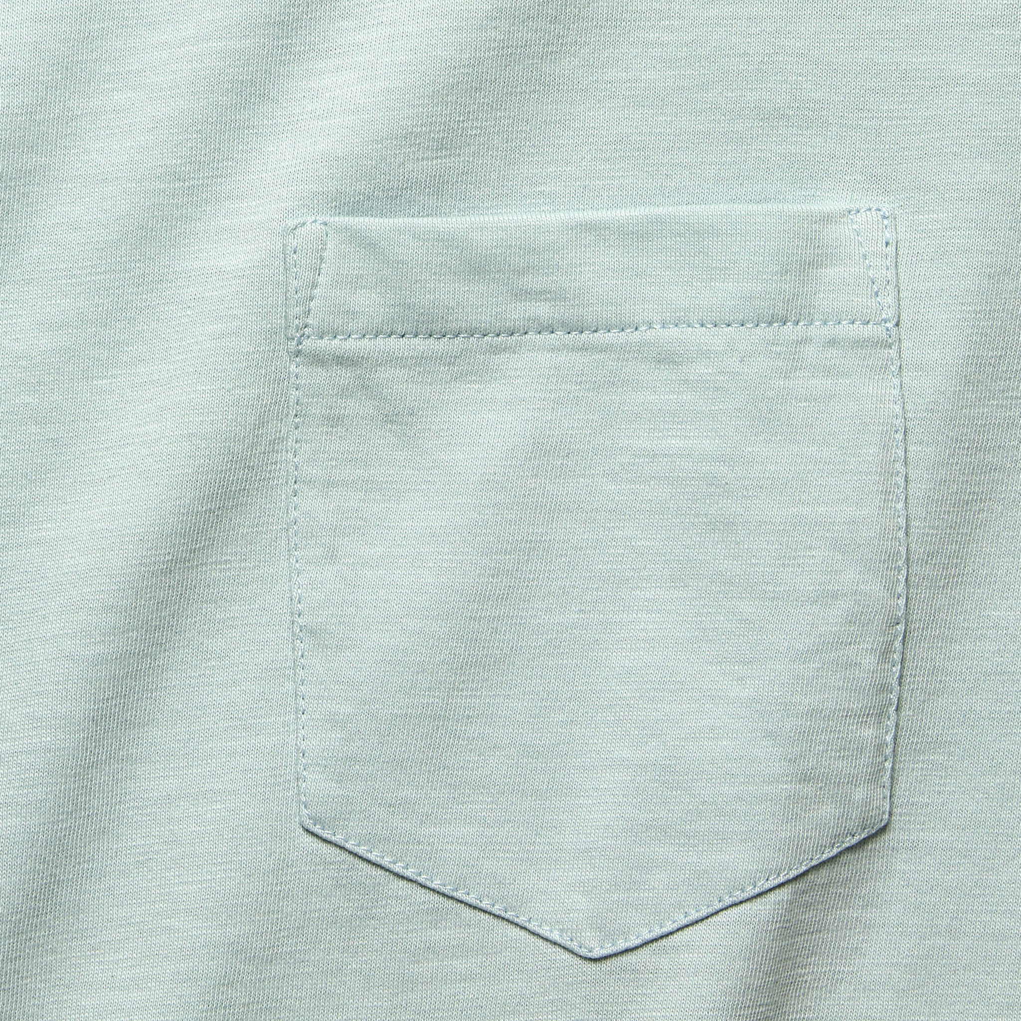 
                          Garment Dyed Pocket Tee - Glacier Blue - Faherty - STAG Provisions - Tops - S/S Tee
                        