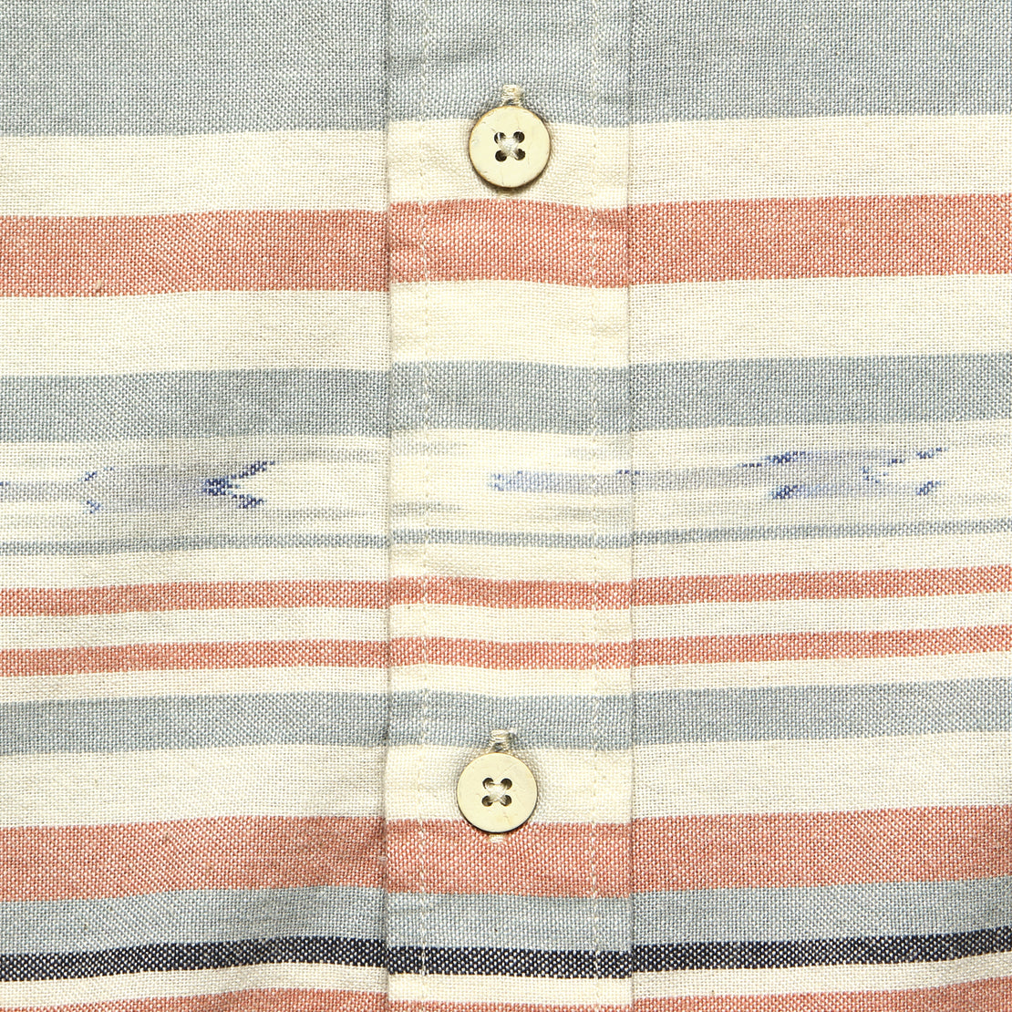 Playa Shirt - Blue Rose Ikat - Faherty - STAG Provisions - Tops - S/S Woven - Other Pattern