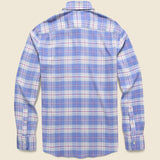 Lightweight Movement Flannel - Blue Easy Plaid - Faherty - STAG Provisions - Tops - L/S Woven - Plaid