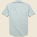 Stretch Playa Shirt - Jade Fish Scale - Faherty - STAG Provisions - Tops - S/S Woven - Other Pattern