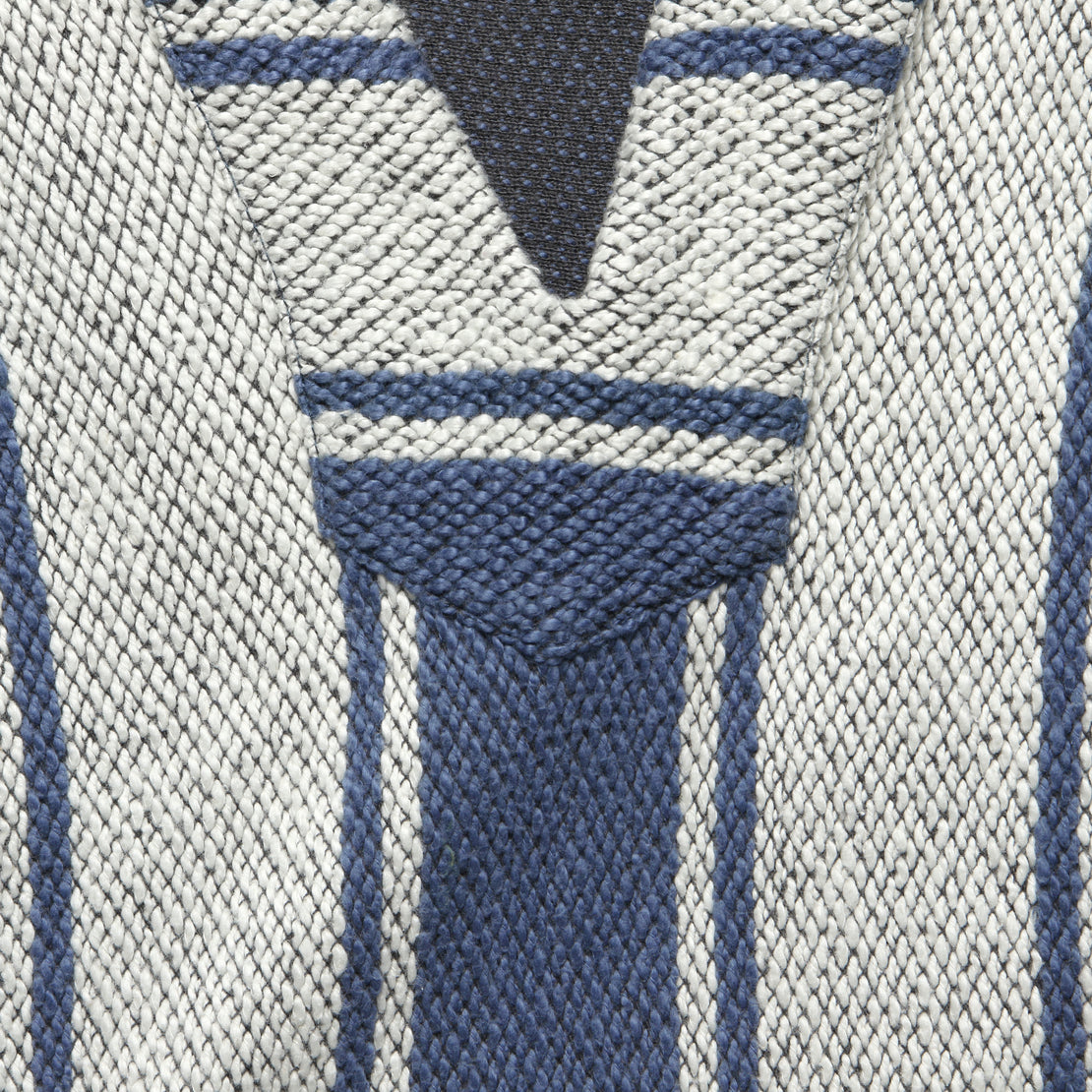 Cascade Hoodie - Cream with Blue Stripe - Faherty - STAG Provisions - Tops - Fleece / Sweatshirt