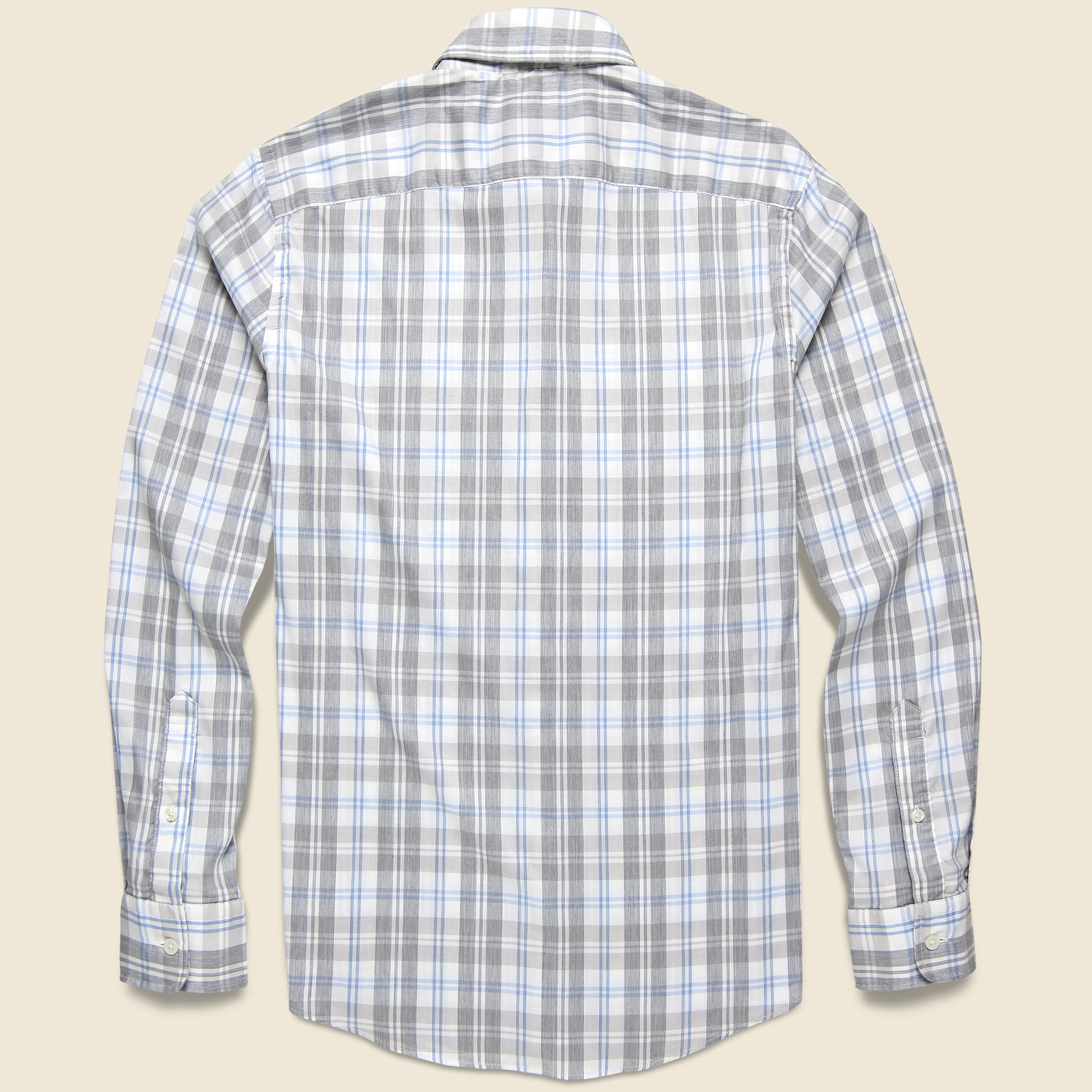 
                          Movement Shirt - Grey Cream Plaid - Faherty - STAG Provisions - Tops - L/S Woven - Plaid
                        