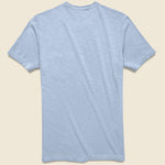 Garment Dyed Pocket Tee - Mariner Blue - Faherty - STAG Provisions - Tops - S/S Tee