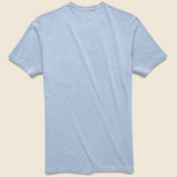 Garment Dyed Pocket Tee - Mariner Blue - Faherty - STAG Provisions - Tops - S/S Tee