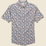 Breeze Shirt - Faded Floral Batik - Faherty - STAG Provisions - Tops - S/S Woven - Floral