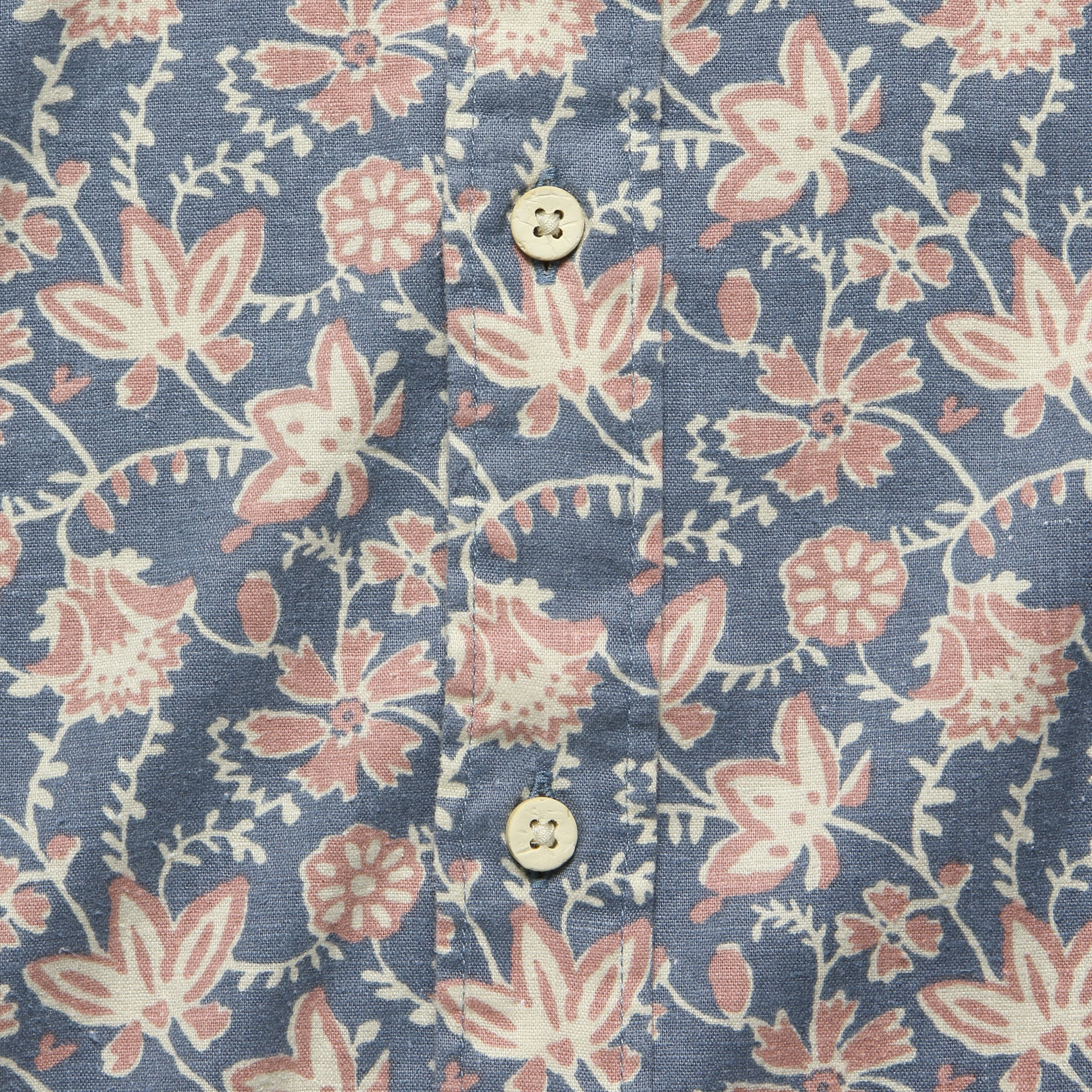Breeze Shirt - Faded Floral Batik - Faherty - STAG Provisions - Tops - S/S Woven - Floral