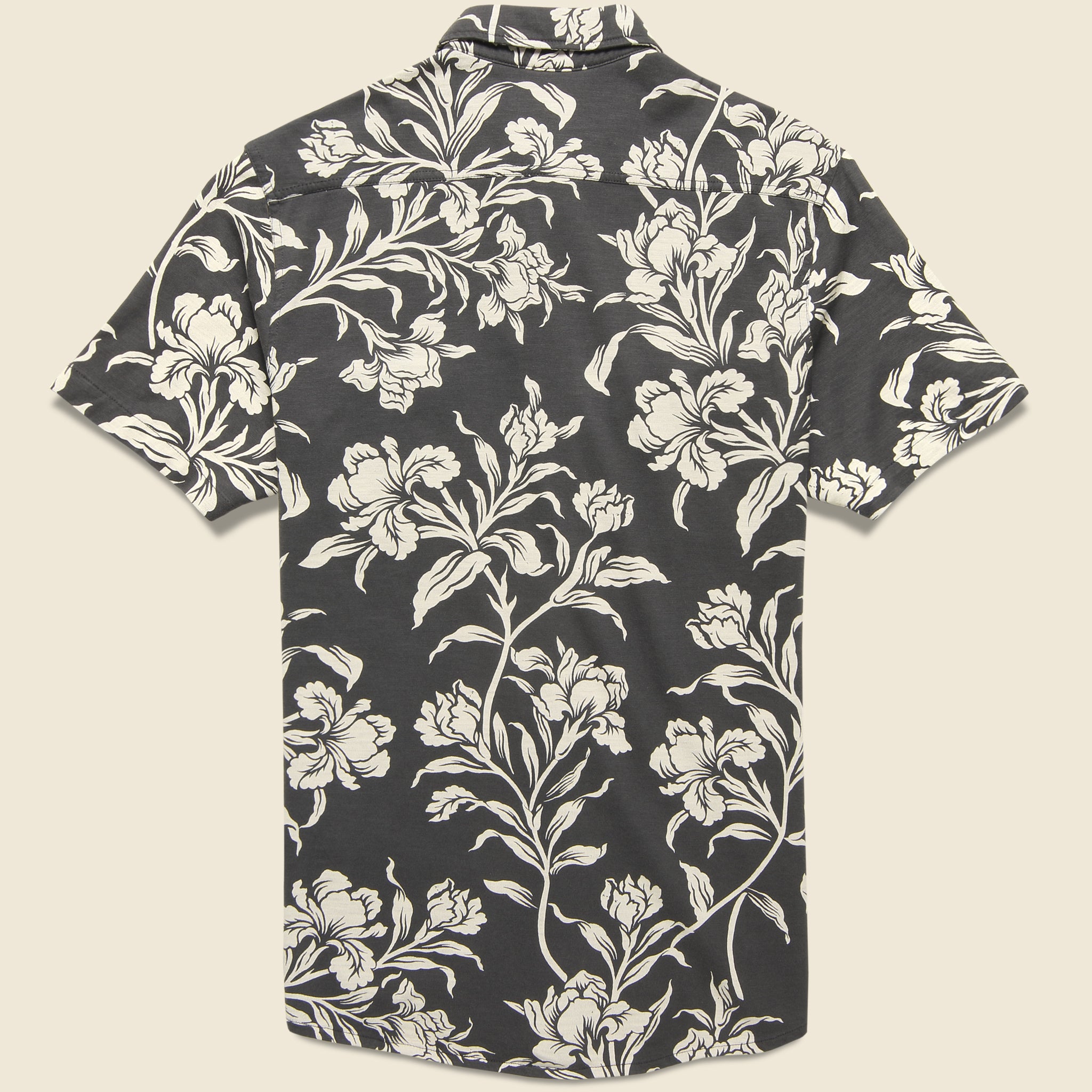 Knit Seasons Shirt - Cream Ash Floral - Faherty - STAG Provisions - Tops - S/S Woven - Floral