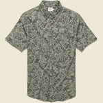 Breeze Shirt - Tropical Shadow Print - Faherty - STAG Provisions - Tops - S/S Woven - Other Pattern