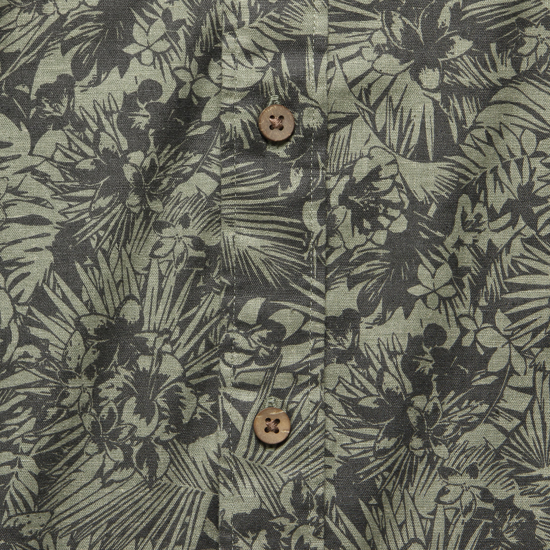 Breeze Shirt - Tropical Shadow Print - Faherty - STAG Provisions - Tops - S/S Woven - Other Pattern