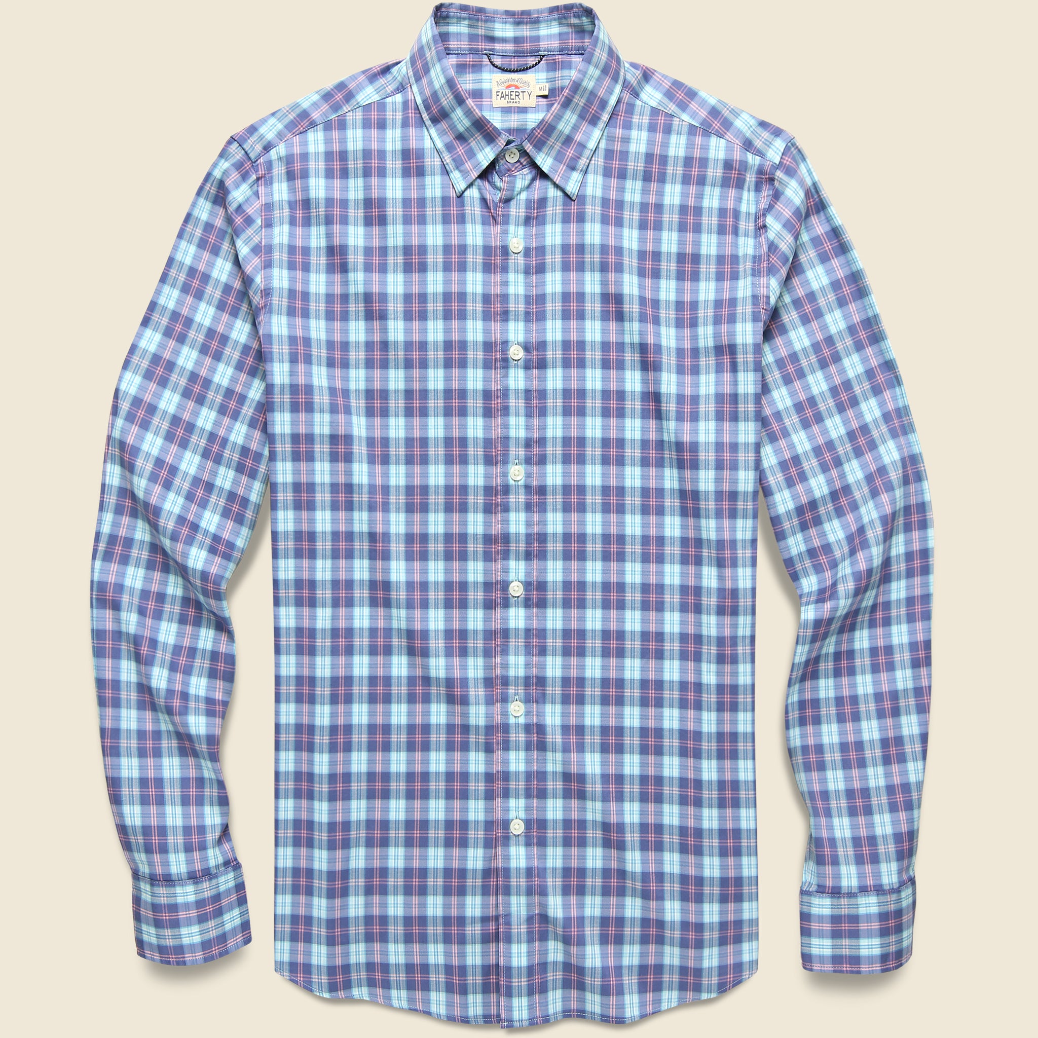 Movement Shirt - Ocean Drive Plaid - Faherty - STAG Provisions - Tops - L/S Woven - Plaid