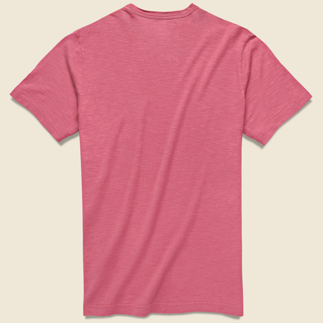 Garment Dyed Pocket Tee - Hibiscus - Faherty - STAG Provisions - Tops - S/S Tee