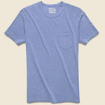 Garment Dyed Pocket Tee - Twilight - Faherty - STAG Provisions - Tops - S/S Tee