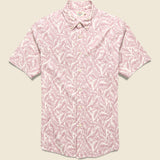 Breeze Shirt - Quartz Leaf Print - Faherty - STAG Provisions - Tops - S/S Woven - Floral