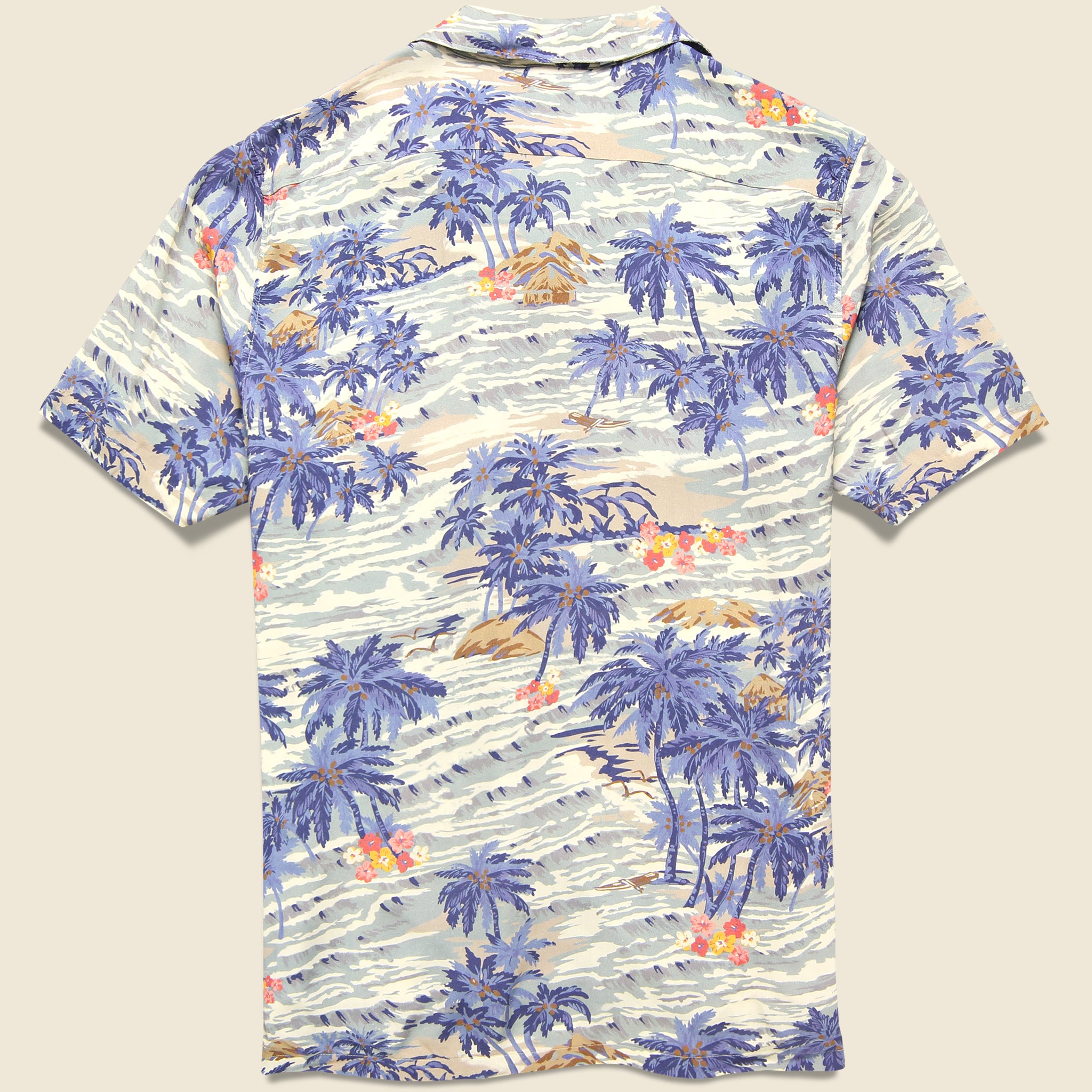 
                          Kona Camp Shirt - South Pacific Swell - Faherty - STAG Provisions - Tops - S/S Woven - Other Pattern
                        