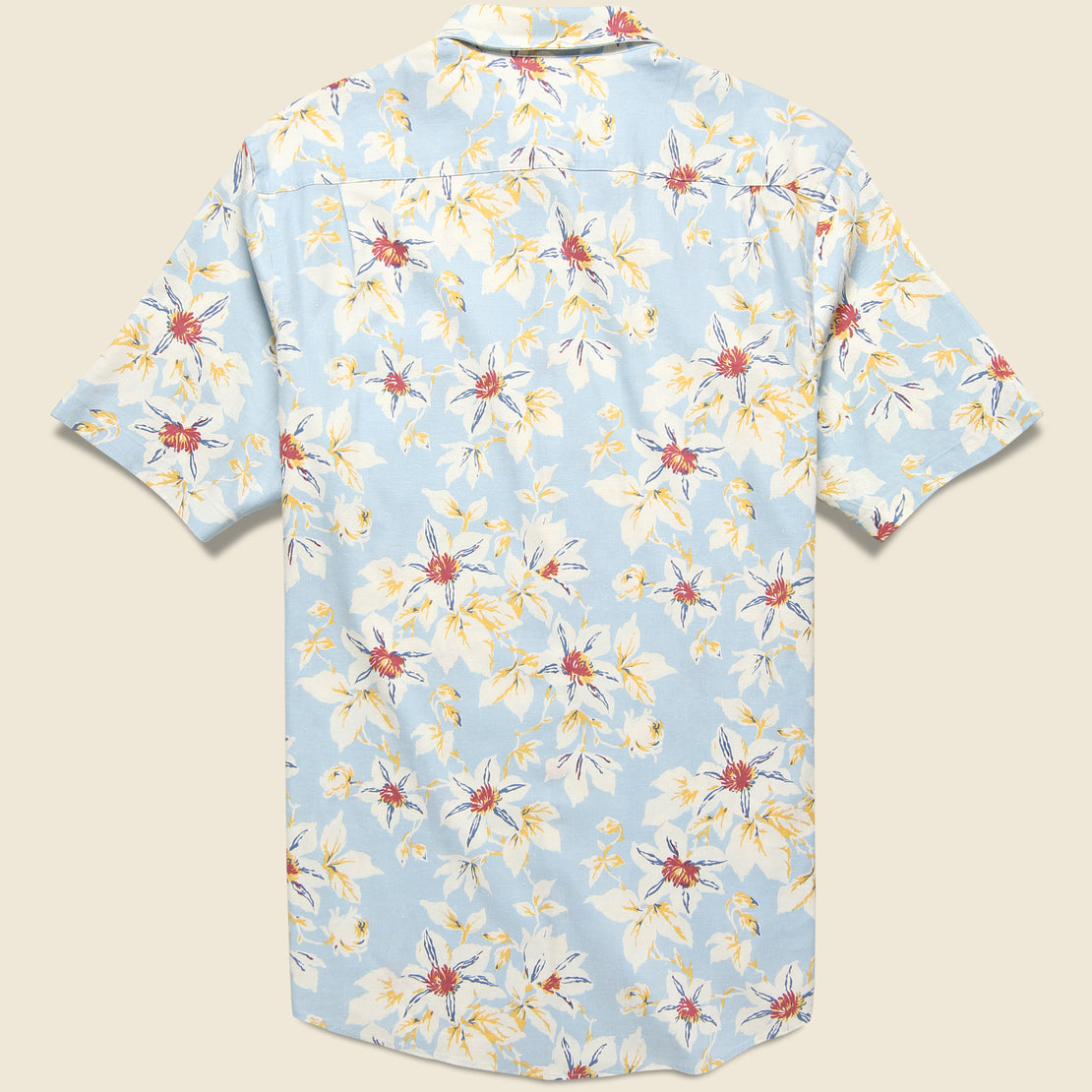 Breeze Shirt - Blue Sky Floral - Faherty - STAG Provisions - Tops - S/S Woven - Floral