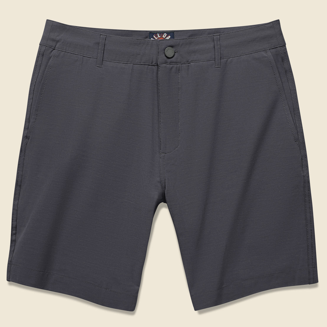 Faherty Belt Loop All Day Short 7-Inch - Charcoal