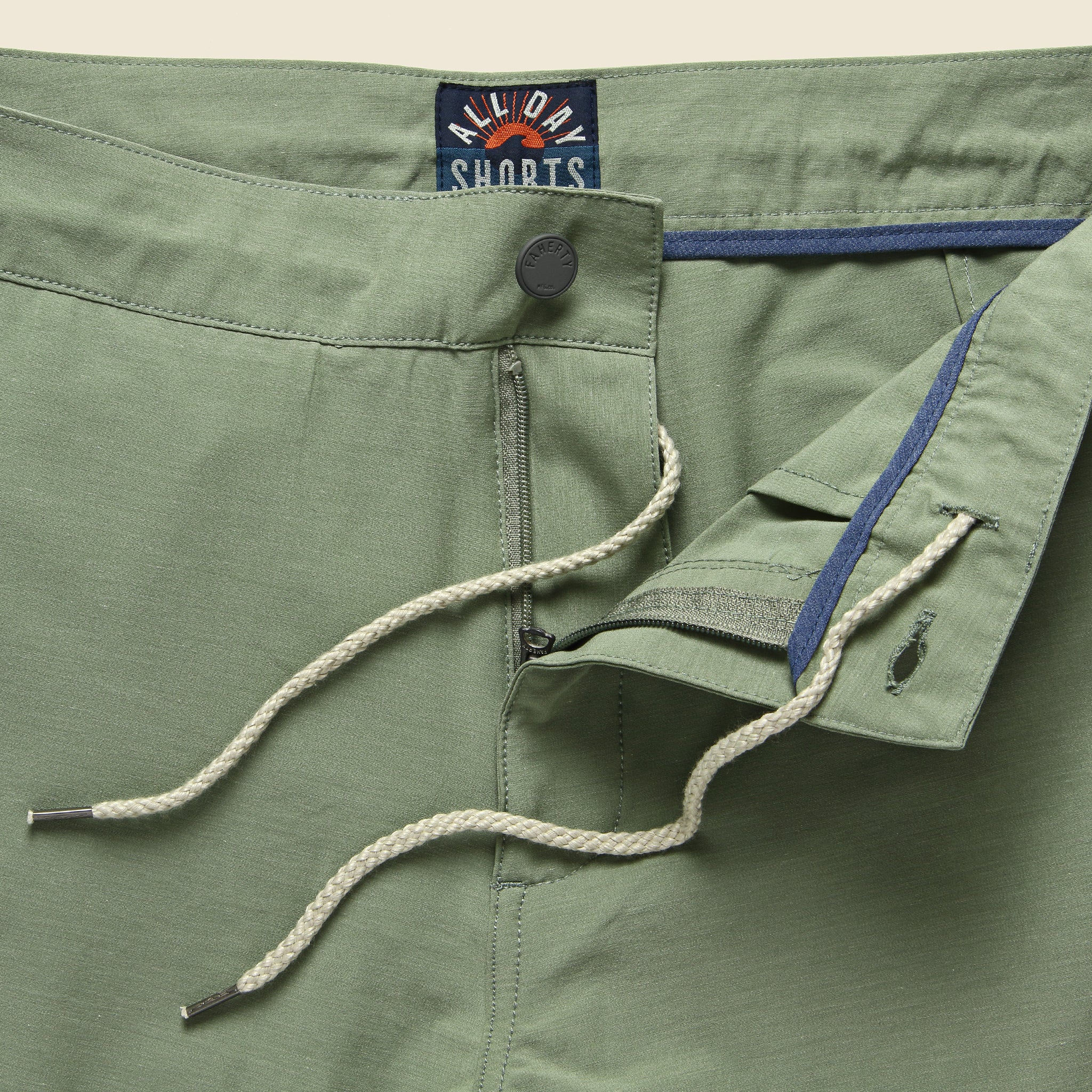 
                          Belt Loop All Day Short 7-Inch - Olive - Faherty - STAG Provisions - Shorts - Solid
                        